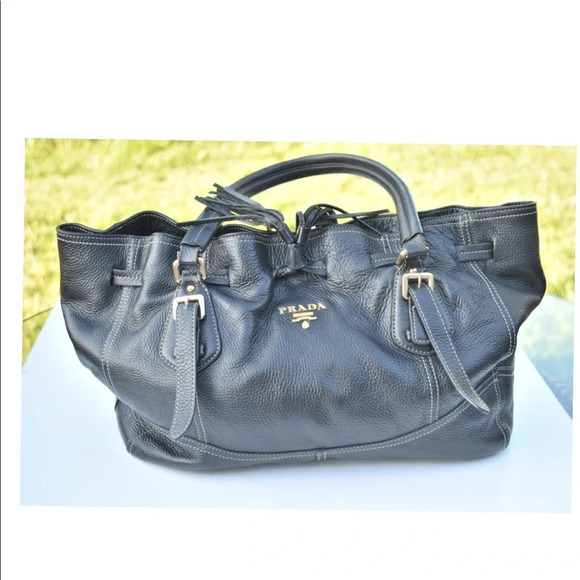 Prada tassel tote bag - Picture 1 of 8